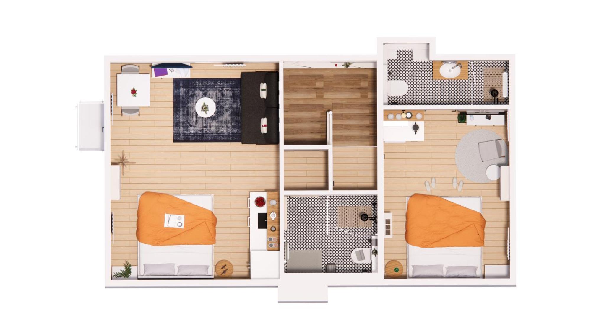 Mamilla View- Suites & Apt Hotel Jerusalem Rom bilde